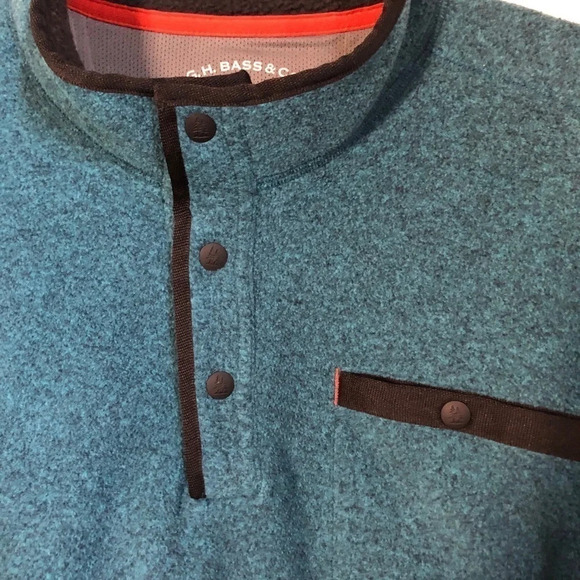 G.H. Bass & Co NWT Outdoor Polar Fleece Jacket 2XX - Picture 2 of 5